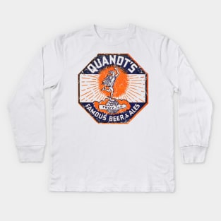 Quandt's Famous Beer & Ales Kids Long Sleeve T-Shirt